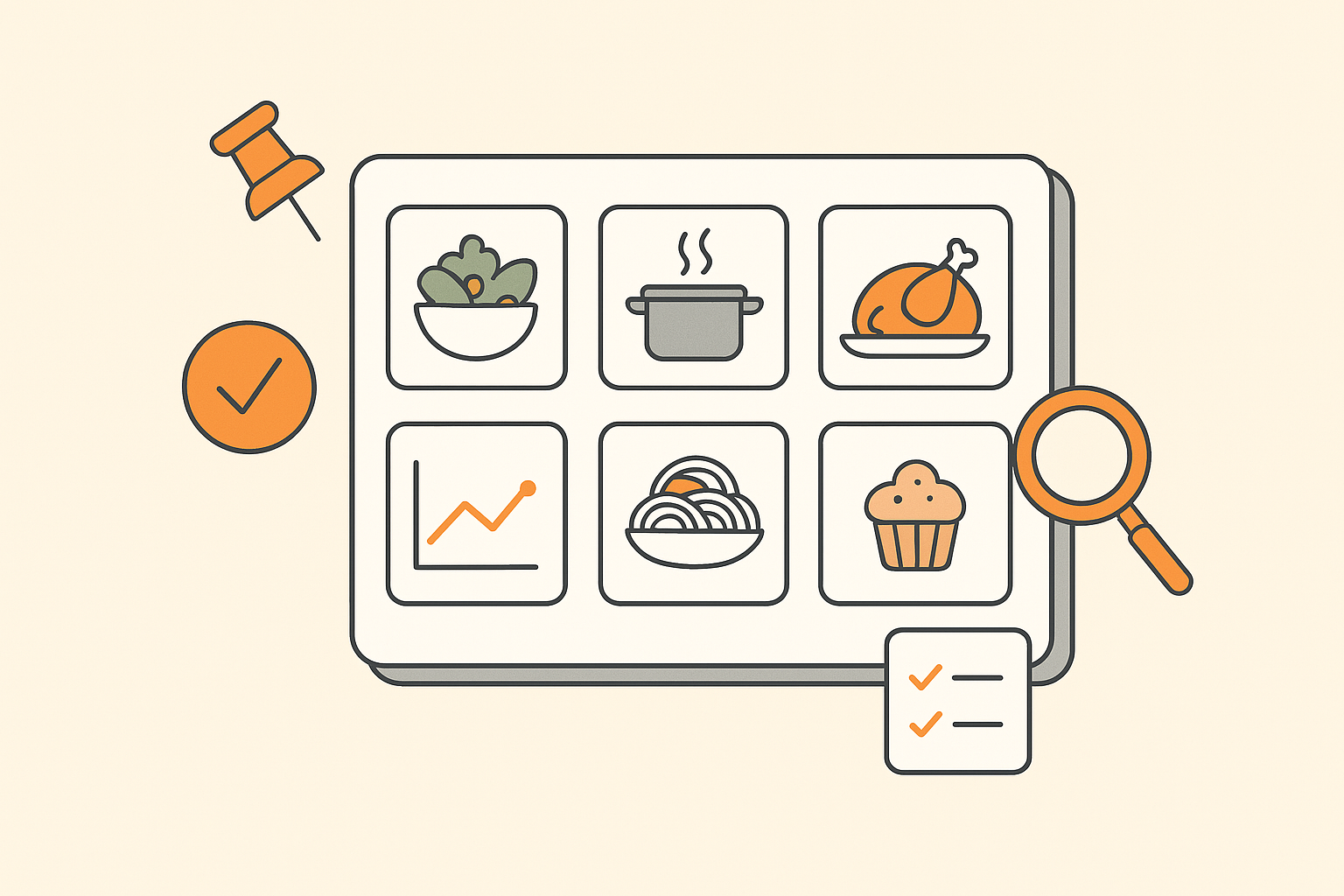 The Meal Inspiration Board: 50+ Recipes for Any Occasion, Built From One Sentence