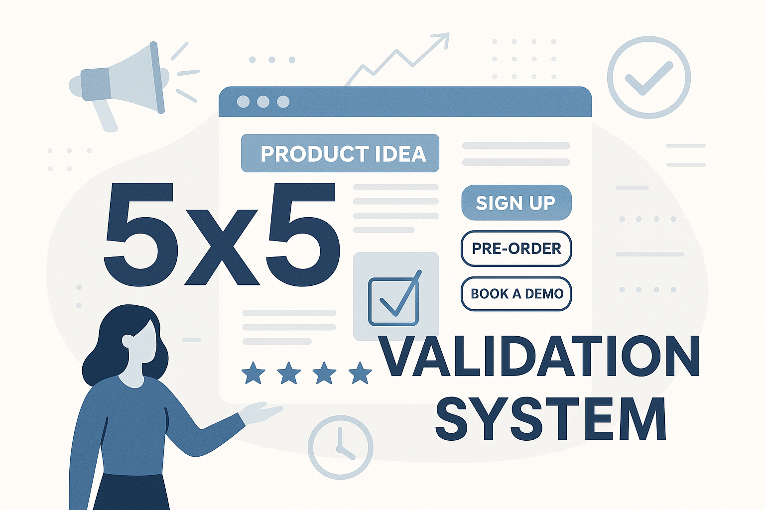Conversion-optimized landing page template showing key elements that drive action